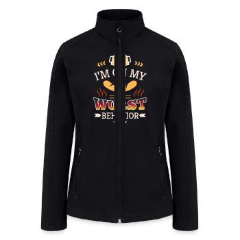 Wurst Behavior - Women’s Soft Shell Jacket - black - Front