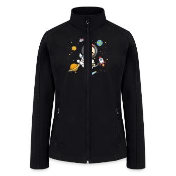 Chicken - Women’s Soft Shell Jacket - black - Front