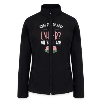 Soap Dealer Homemade Soap Soaper Soap Hobbyist - Women’s Soft Shell Jacket - black - Front