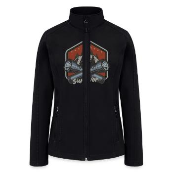 I Am A Survivor - Women’s Soft Shell Jacket - black - Front