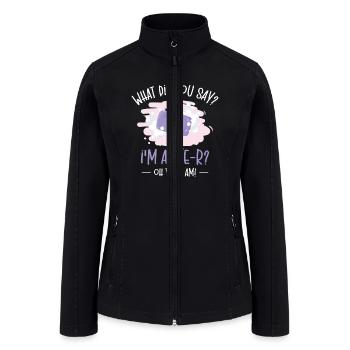 Soap Dealer Homemade Soap Soaper Soap Hobbyist - Women’s Soft Shell Jacket - black - Front