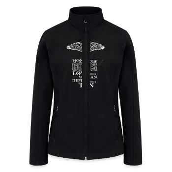Honors - Vikings - Women’s Soft Shell Jacket - black - Front