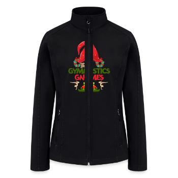Chistmas Season The Gymnastics Gnome - Women’s Soft Shell Jacket - black - Front