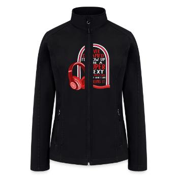 Dispatcher Shirt, Super Sexy 911 Dispatcher - Women’s Soft Shell Jacket - black - Front