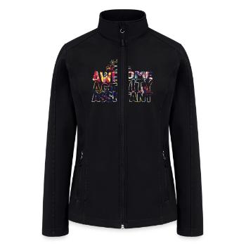 Activity Professionals Shirt, Awesome Activity - Women’s Soft Shell Jacket - black - Front