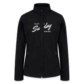 Easy Like Sunday morning - Women’s Soft Shell Jacket - black - Front