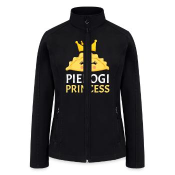 Cute Pierogi Art Women Girls Kids Pierogi Polish D - Women’s Soft Shell Jacket - black - Front