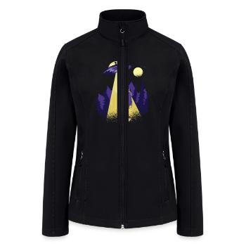 Bigfoot - Women’s Soft Shell Jacket - black - Front