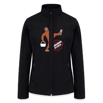 Bigfoot - Women’s Soft Shell Jacket - black - Front