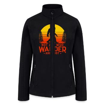 Bigfoot - Women’s Soft Shell Jacket - black - Front