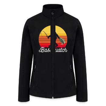 Bigfoot - Women’s Soft Shell Jacket - black - Front