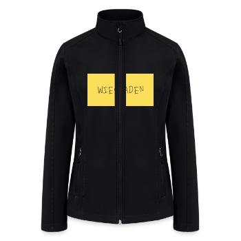 Wiesbaden Coordinate's design - Women’s Soft Shell Jacket - black - Front
