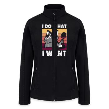 Do What I Want - Women’s Soft Shell Jacket - black - Front
