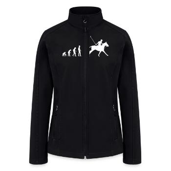 Polo Sport Rider Evolution Equestrian Gift - Women’s Soft Shell Jacket - black - Front