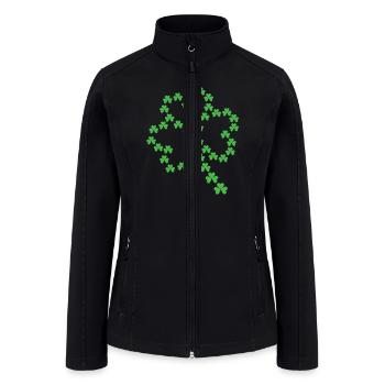 Saint Patrick s Day - Women’s Soft Shell Jacket - black - Front