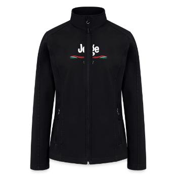 Mexico Flag T Shirt Spanish Birthday Name Jorge - Women’s Soft Shell Jacket - black - Front