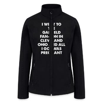 I Went To Garfield Fan-Con In Cleveland Ohio - Women’s Soft Shell Jacket - black - Front