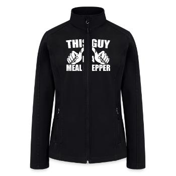 Great Meal Prepper Design - Women’s Soft Shell Jacket - black - Front