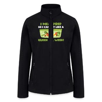 Great Meal Prep Shirt - Women’s Soft Shell Jacket - black - Front