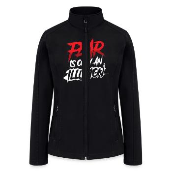 Fear is Only an Illusion - Women’s Soft Shell Jacket - black - Front