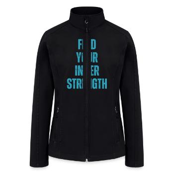Inspirational and Motivational Quotes for Success - Women’s Soft Shell Jacket - black - Front