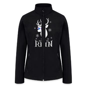 Make It Rein - Women’s Soft Shell Jacket - black - Front
