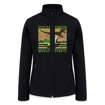 Philly Shamrock St Patrick s Day Saint Paddy s Ph - Women’s Soft Shell Jacket - black - Front