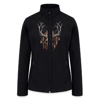 Wendigo Skull - Women’s Soft Shell Jacket - black - Front