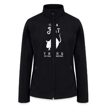 It's A Rat Thing Rat Funny Mouse Lover Cute Micepa - Women’s Soft Shell Jacket - black - Front
