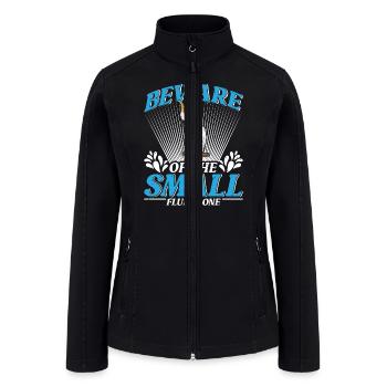 Cockatoos Beware of the Small Fluffy one Cockatoo - Women’s Soft Shell Jacket - black - Front