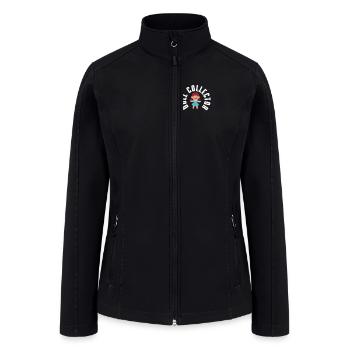 Doll Collector Pocket Outfit - Women’s Soft Shell Jacket - black - Front