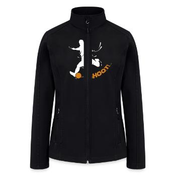 Shoot Goal Keeper Futbol Fußball Trainer Soccer - Women’s Soft Shell Jacket - black - Front