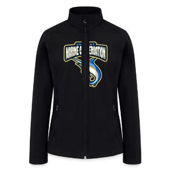 Marine Conservation - Women’s Soft Shell Jacket - black - Front