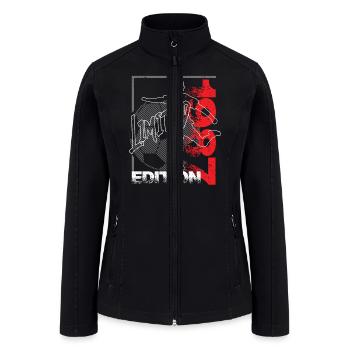 Limited Edition 1987 Limited Edition Football - Women’s Soft Shell Jacket - black - Front