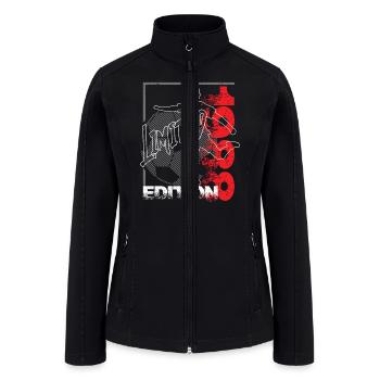 Limited Edition 1988 Limited Edition Football - Women’s Soft Shell Jacket - black - Front