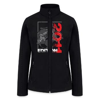 Limited Edition 2011 Limited Edition Football - Women’s Soft Shell Jacket - black - Front