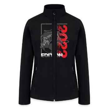Limited Edition 2022 Limited Edition Football - Women’s Soft Shell Jacket - black - Front