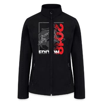 Limited Edition 2018 Limited Edition Football - Women’s Soft Shell Jacket - black - Front