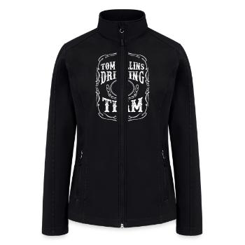 Tom Collins Drinking Team Cocktail Alcohol Mixed - Women’s Soft Shell Jacket - black - Front