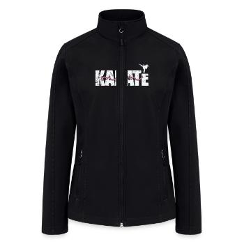 Karate Mom - Women’s Soft Shell Jacket - black - Front
