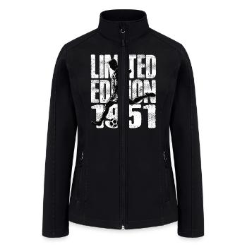 Limited Edition 1951 Limited Edition Soccer - Women’s Soft Shell Jacket - black - Front