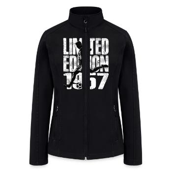 Limited Edition 1957 Limited Edition Soccer - Women’s Soft Shell Jacket - black - Front