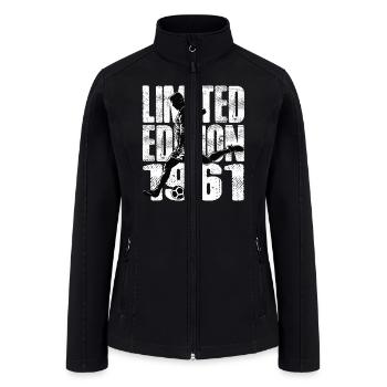Limited Edition 1961 Limited Edition Soccer - Women’s Soft Shell Jacket - black - Front