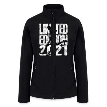 Limited Edition 2021 Limited Edition Soccer - Women’s Soft Shell Jacket - black - Front