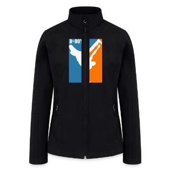 Breakdance B-Boy Hip-Hop and Funk - Women’s Soft Shell Jacket - black - Front