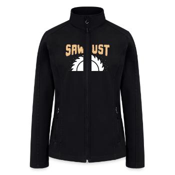 Sawdust Sawdust Men - Women’s Soft Shell Jacket - black - Front