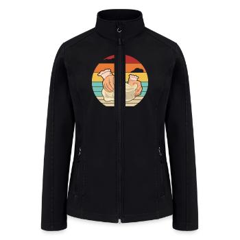 Retro Bread Dough Bread Maker Bread Queen Lover - Women’s Soft Shell Jacket - black - Front