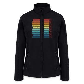 Retro Bread Maker Bread Dough Bread Queen Lover - Women’s Soft Shell Jacket - black - Front