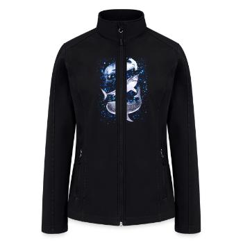 Shark lovers - shark day - Women’s Soft Shell Jacket - black - Front