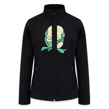 Funny Bacteria Enzymes Science Biology - Women’s Soft Shell Jacket - black - Front